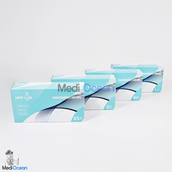 라텍스글러브(Latex Glove)-Medlab 카톤할인