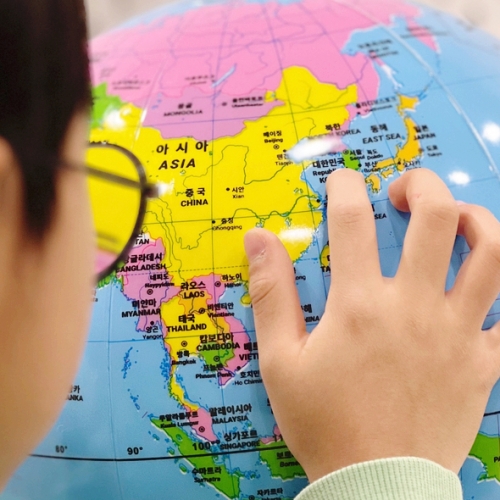 풍선형 지구본 지구룬