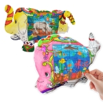 Puzzle sticker [5ea]