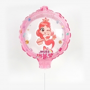 캠프파이어애니웍스 - 레인보우 버블젬 오렌지앰버 흔들이풍선