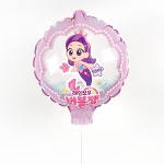 캠프파이어애니웍스 - 레인보우 버블젬 퍼플스타 흔들이풍선