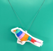 청주 공예비엔날레 새모양 목걸이풍선