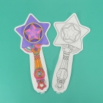 대원씨아이 - 레인보우 버블젬 요술봉(컬러링북)