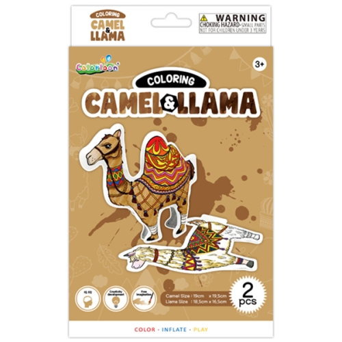 Colorloon Camel & Llama