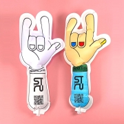 사운드 스루 - 손 막대 풍선