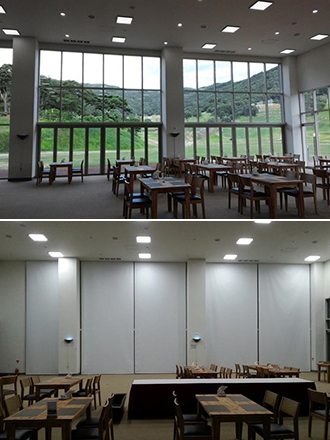 [장수골프장] 전동블라인드, 암막롤스크린