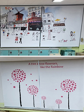 [성남초등학교] 방염,암막블라인드,실사롤스크린