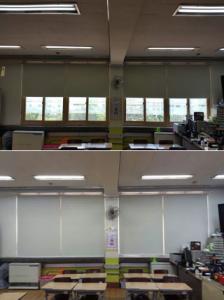[염창초등학교] 방염블라인드,암막롤스크린