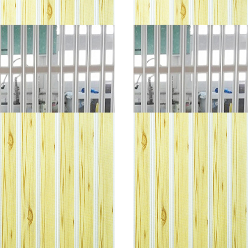 유리 홀딩도어(85mm)-양겹 2단창/ 나이테 950