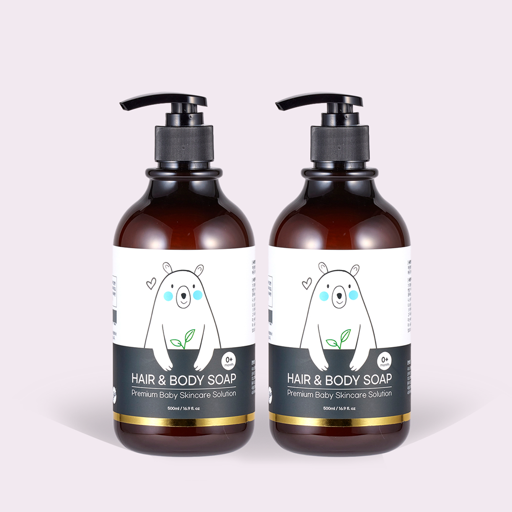 베이비 헤어&바디숍 - 500ml x2개