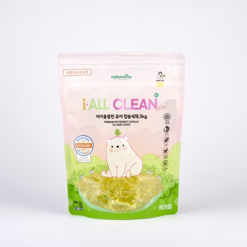 아이올클린 유아 캡슐세제 7g - 미니 90개입