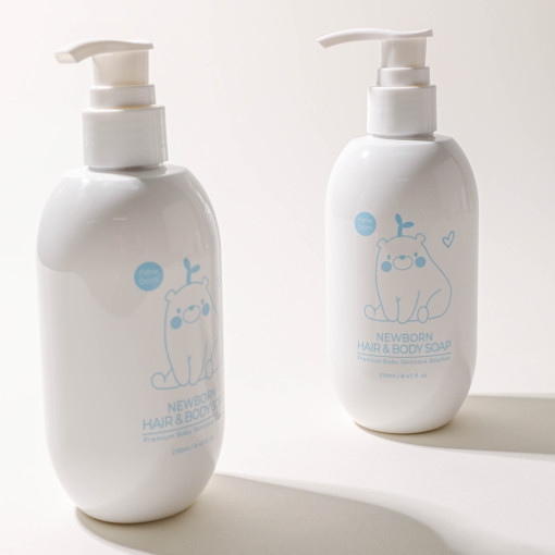 무향 콤팩트 베이비 헤어&바디숍 250ml