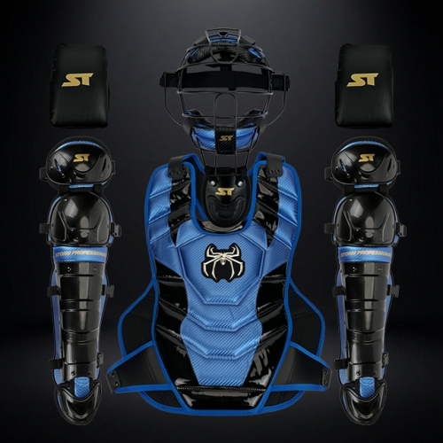 2026년 new 스파이더 포수장비세트_블루/블랙