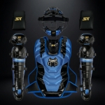 2026년 new 스파이더 포수장비세트_블루/블랙