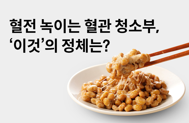 [나토균배양분말 효능] 혈행 개선부터 혈압 감소까지, \'ddd\' 나토균배양분말의 3가지 효능