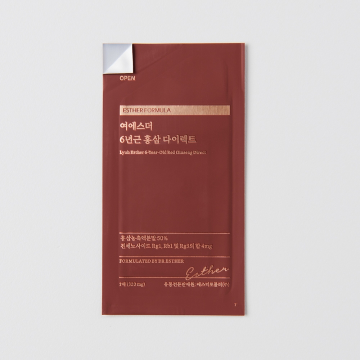 여에스더 6년근 홍삼 다이렉트