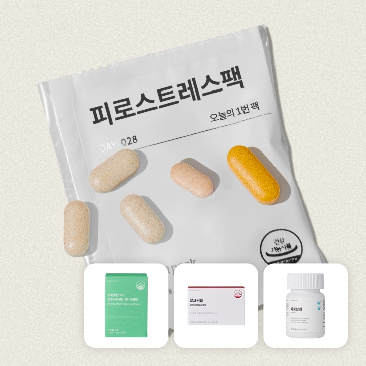 피로·스트레스 에스더팩 (밀크씨슬+피로날린+멀티비타민)