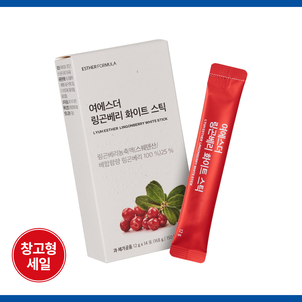 [오늘만최저가] 링곤베리 화이트 스틱(100% 링곤베리 농축액) (소비기한 2025-05-07)