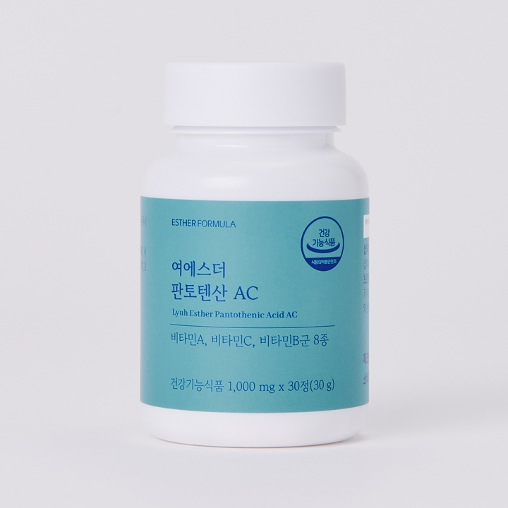 [국민영양] 여에스더 판토텐산 AC (최대함량 판토텐산 4,000% & 비타민 10종)