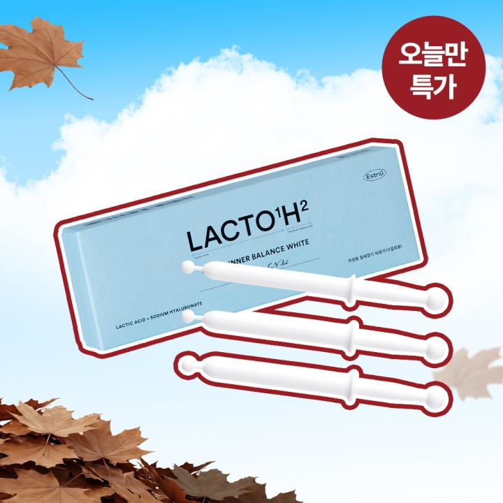 [오늘만특가] 락토 이너밸런스 화이트 질세정기 이너케어젤 3개입 (식약처 허가 의료기기)