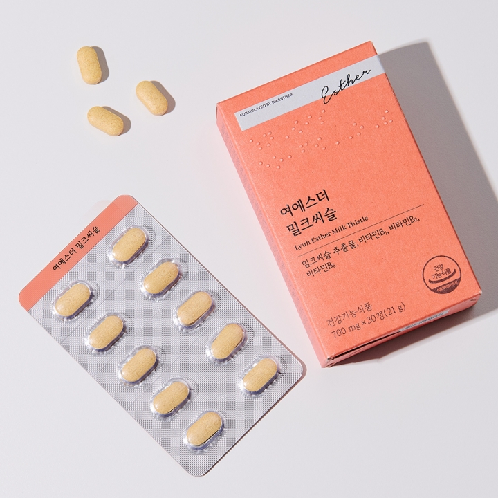 [국민영양] 여에스더 밀크씨슬 (실리마린 130mg)