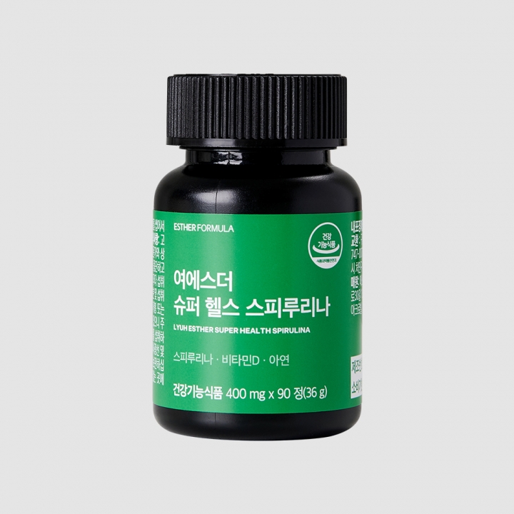 [블프초특가] 슈퍼 헬스 스피루리나 (피부 건강&항산화) (소비기한 2025-12-26)