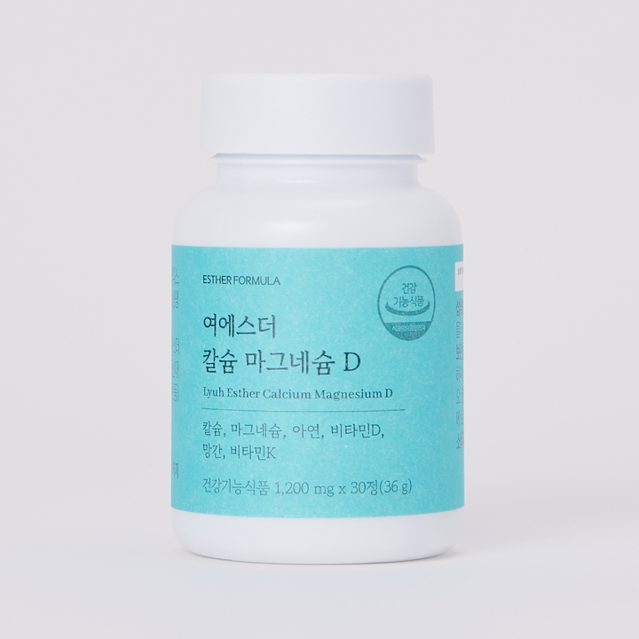 [국민영양] 여에스더 칼슘 마그네슘 D (뼈 건강 필수영양소)