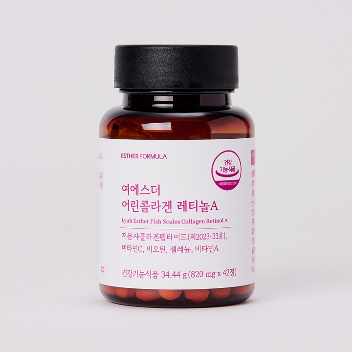 [국민영양] 여에스더 어린콜라겐 레티놀A (SCI급 학술게재 확인 저분자콜라겐 원료)
