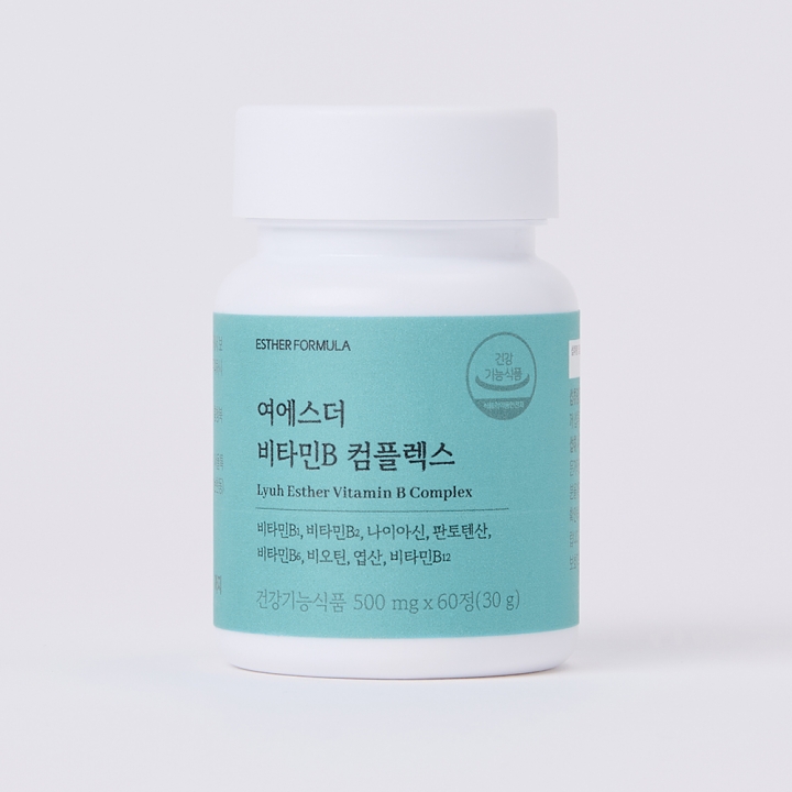 [국민영양] 여에스더 비타민B 컴플렉스 (비타민B군 8종 올인원 활력&middot;에너지 케어)