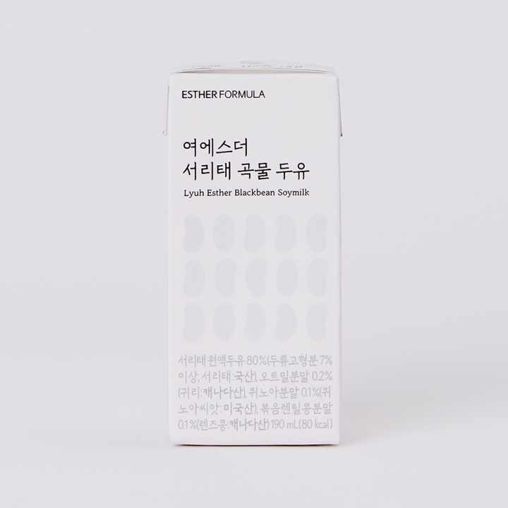 [1+1] 여에스더 서리태 곡물두유 2박스 (총 32팩)