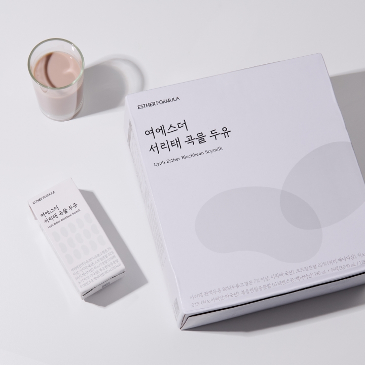 [1+1] 여에스더 서리태 곡물두유 2박스 (총 32팩)