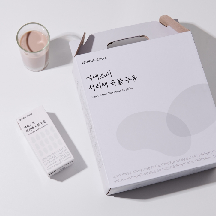 [1+1] 여에스더 서리태 곡물두유 2박스 (총 32팩)