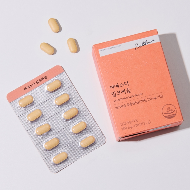 [키링증정/1+1더블기획] 여에스더 밀크씨슬 파워퍼프걸 에디션 (총 2개월분)