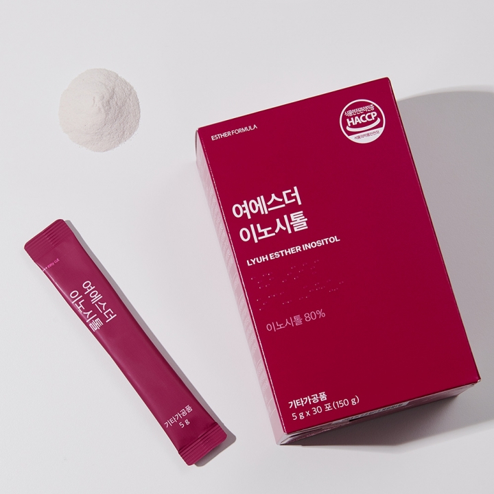 [19,900원][특가] 여에스더 이노시톨 (100% 미오이노시톨 4,000mg & 엽산)