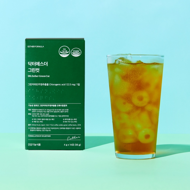 <9,900원> 닥터에스더 그린컷 (다이어트 기능성 커피맛)