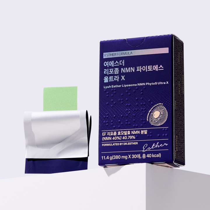 여에스더 리포좀 NMN(엔엠엔) 파이토에스 울트라 X 필름