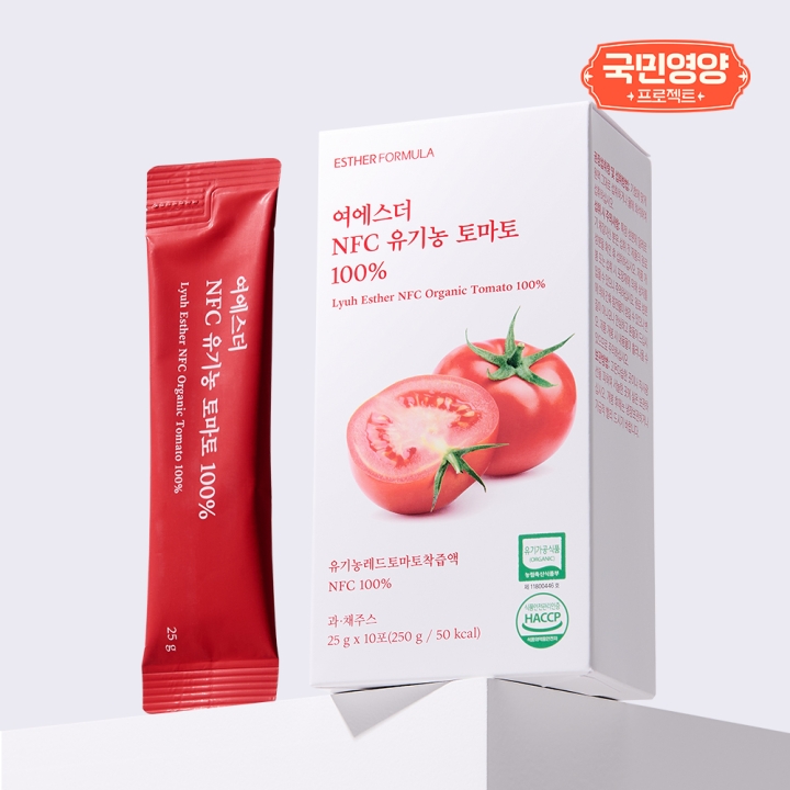 [국민영양] 여에스더 NFC 유기농 토마토 100%