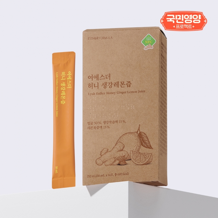 [초특가] 여에스더 허니 생강레몬즙