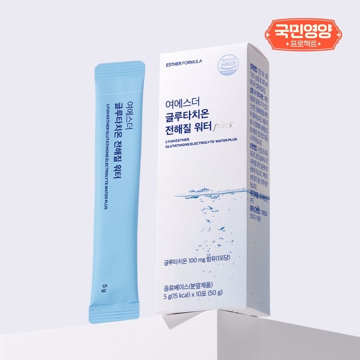 [국민영양] 여에스더 글루타치온 전해질 워터 Plus