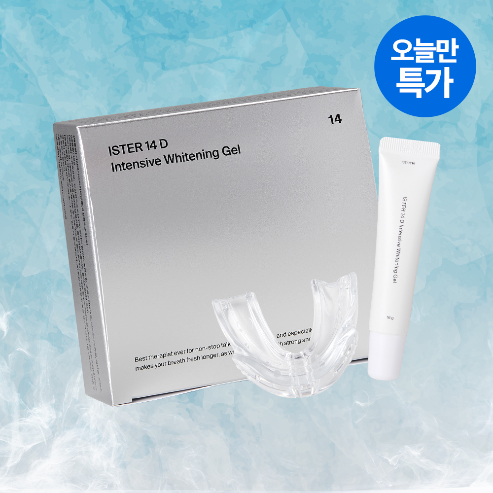 [오늘만특가] 이스터14 치아미백 화이트닝 겔 세트