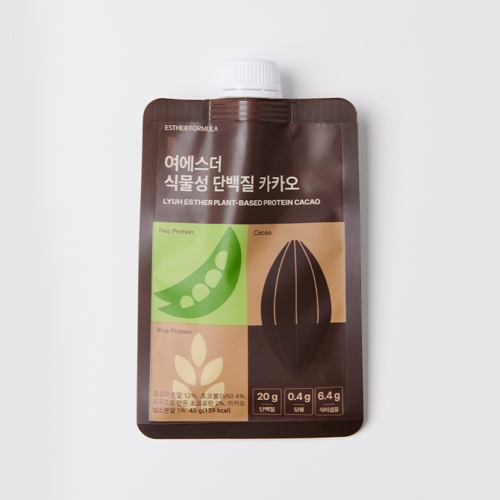 여에스더 식물성 단백질 카카오