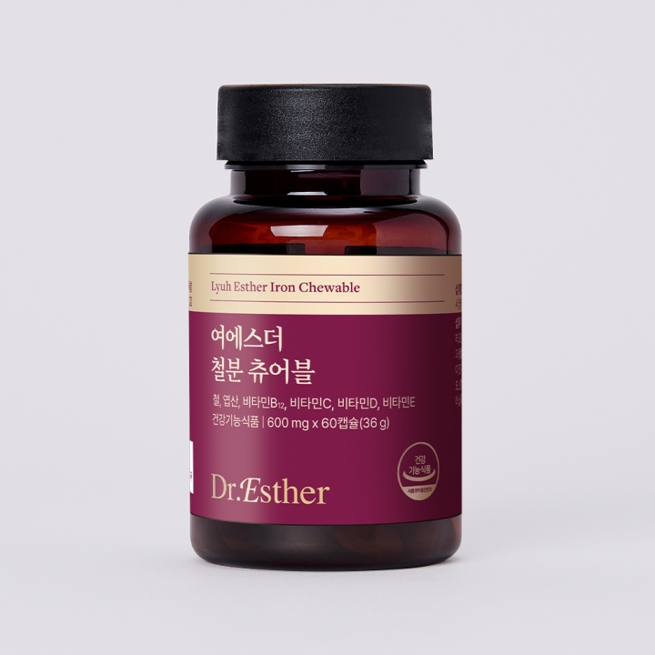 ☆비밀특가☆ 신월드 X 에스더 맛있는 철분 츄어블