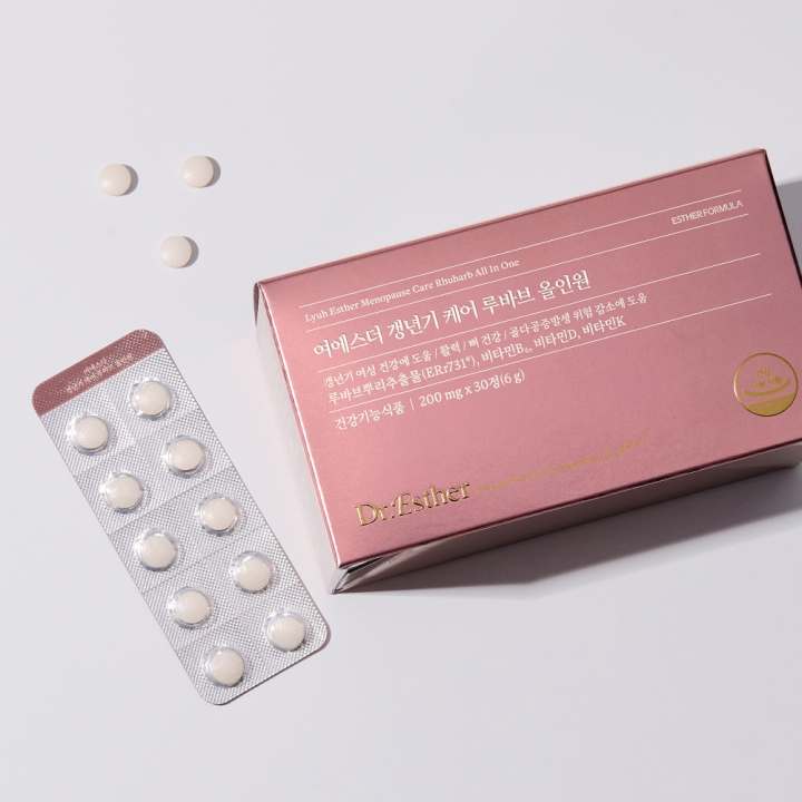여에스더 갱년기 케어 루바브 올인원