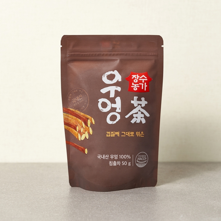 장수농가 국내산 우엉차 50g*5팩