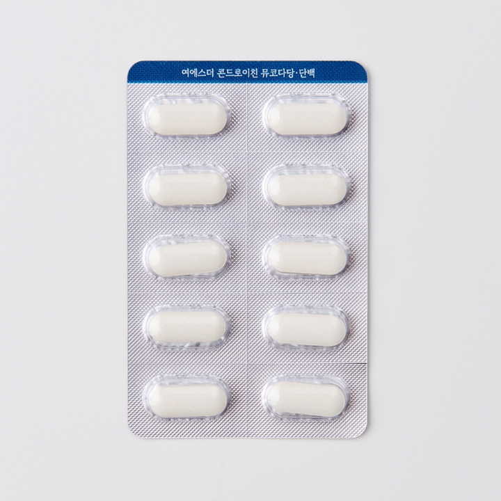 [5박스] 여에스더 콘드로이친 뮤코다당 단백 BEST 특별 기획전(소연골유래 뮤코다당단백 1,200mg)