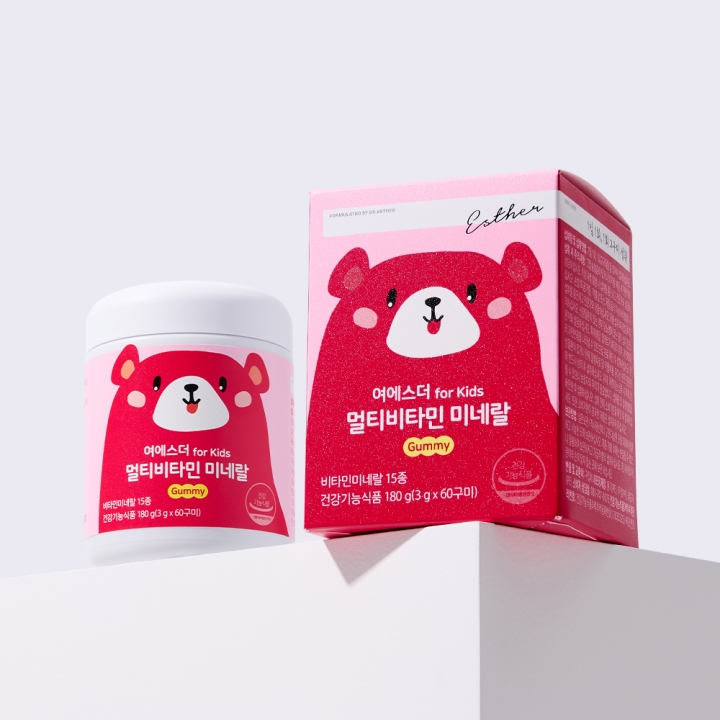 여에스더 for Kids 멀티비타민 미네랄 gummy