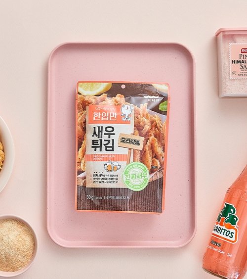 바다원 한입만 새우튀김 오리지널 30gx1봉