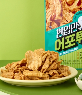 [바다원] 한입만 어포튀각 와사비맛 50g