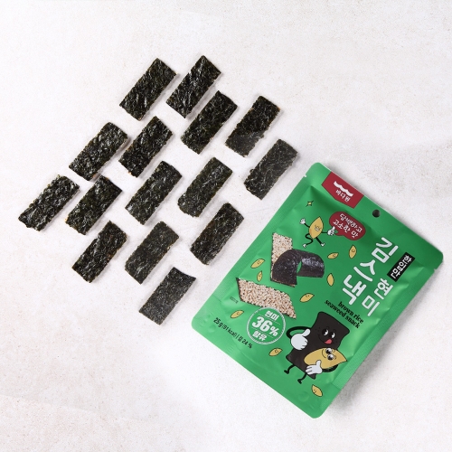 [바다원] 한입만 현미 김스낵 25g x 4봉