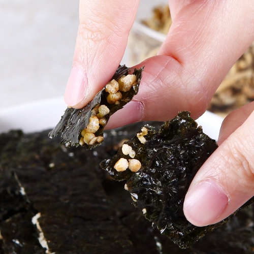 [바다원] 한입만 현미 김스낵 25g x 10봉